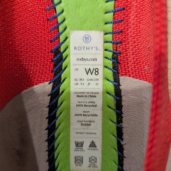 Red Rothy's Point Flats - Picture 4 of 6